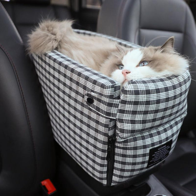 Portable Nonslip Pet Car Seat Bed