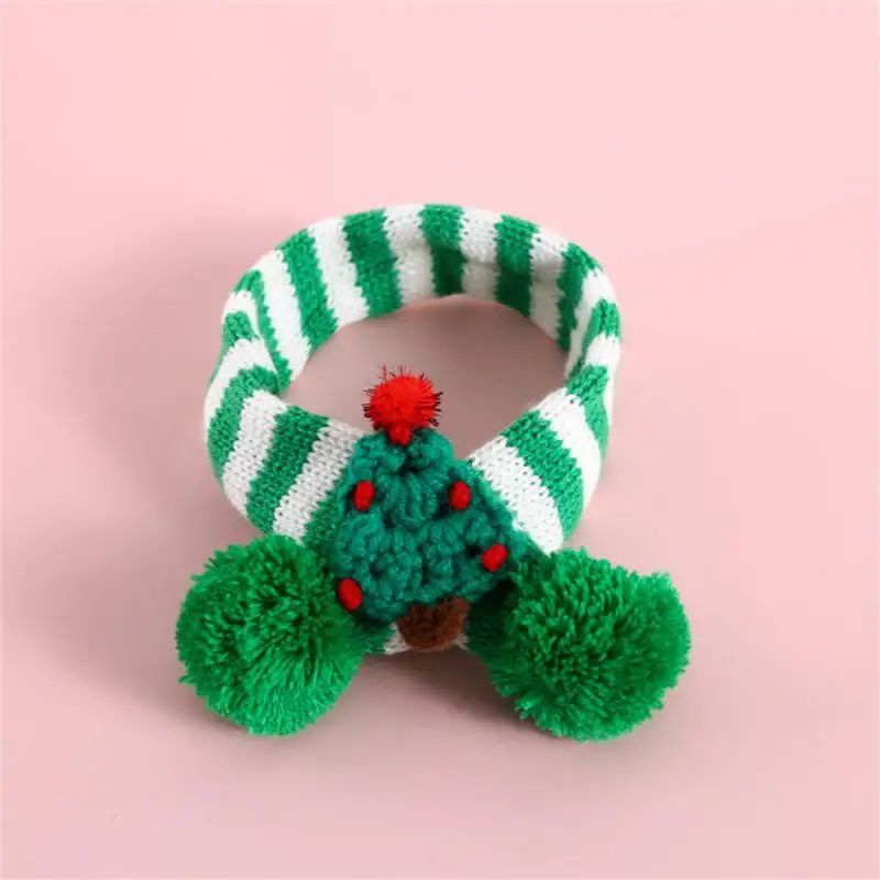 Adjustable Winter Knitted Pet Scarf