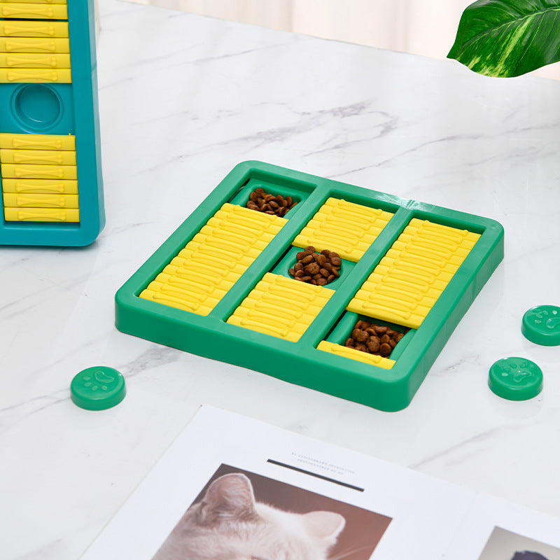 Rotating Interactive Dog Feeder Toy