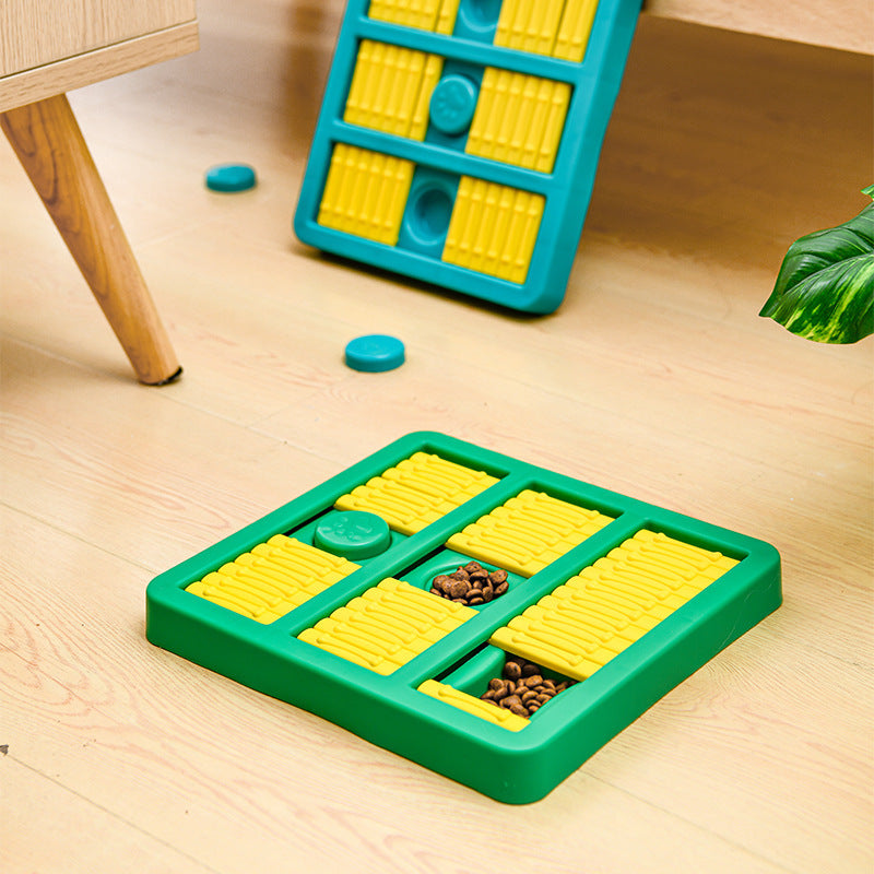 Rotating Interactive Dog Feeder Toy