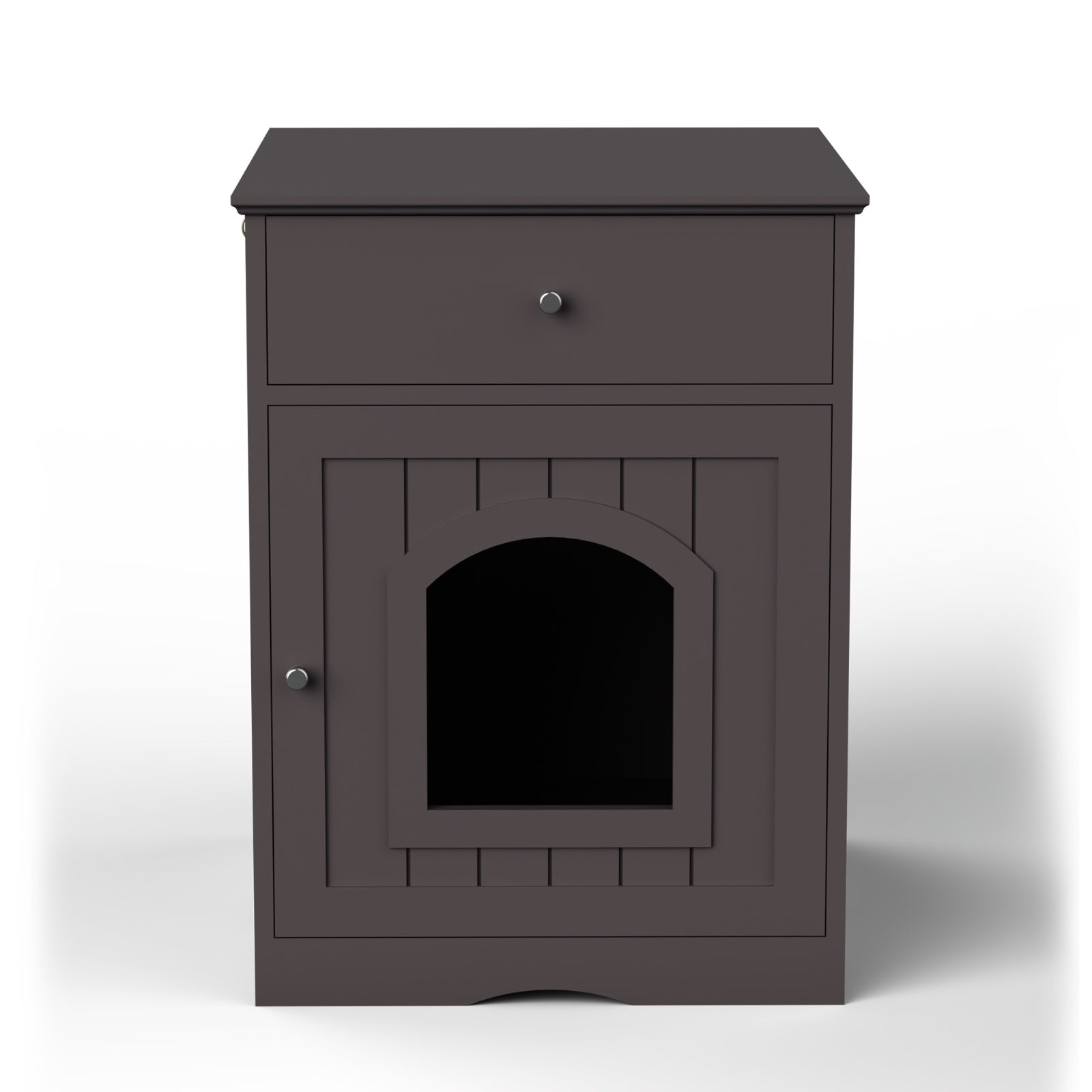 Wooden Cat Litter Box Table