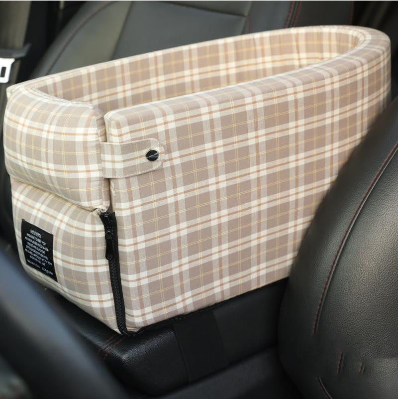 Portable Nonslip Pet Car Seat Bed