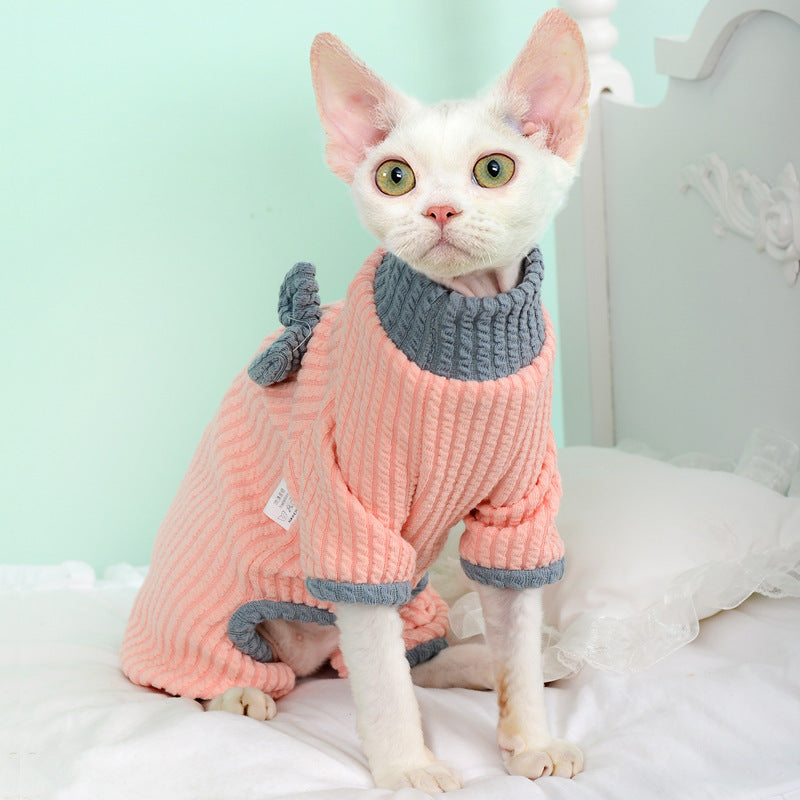 Fashion Four-Legged Cat Outfit