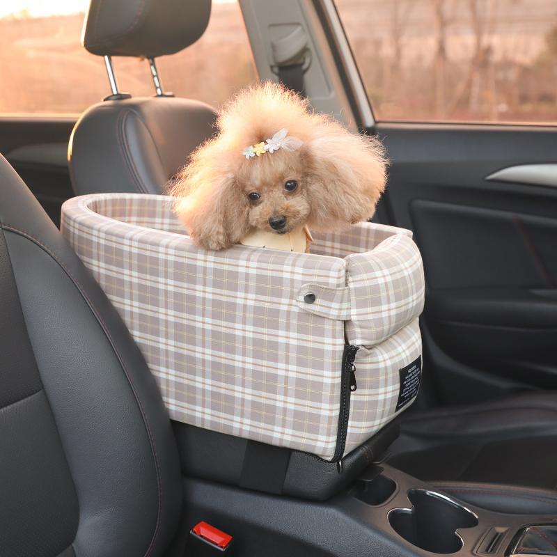 Portable Nonslip Pet Car Seat Bed