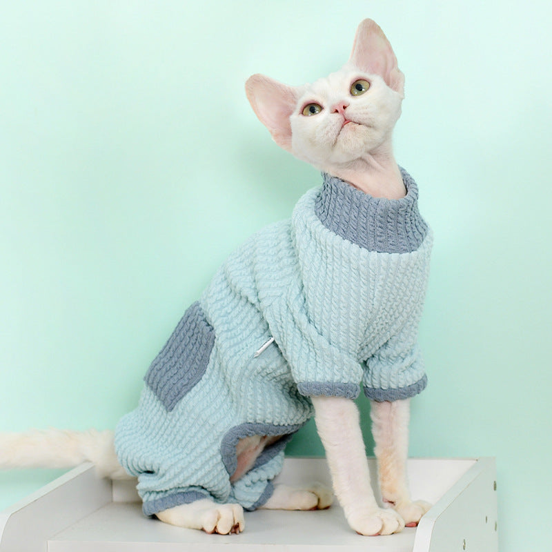 Fashion Four-Legged Cat Outfit