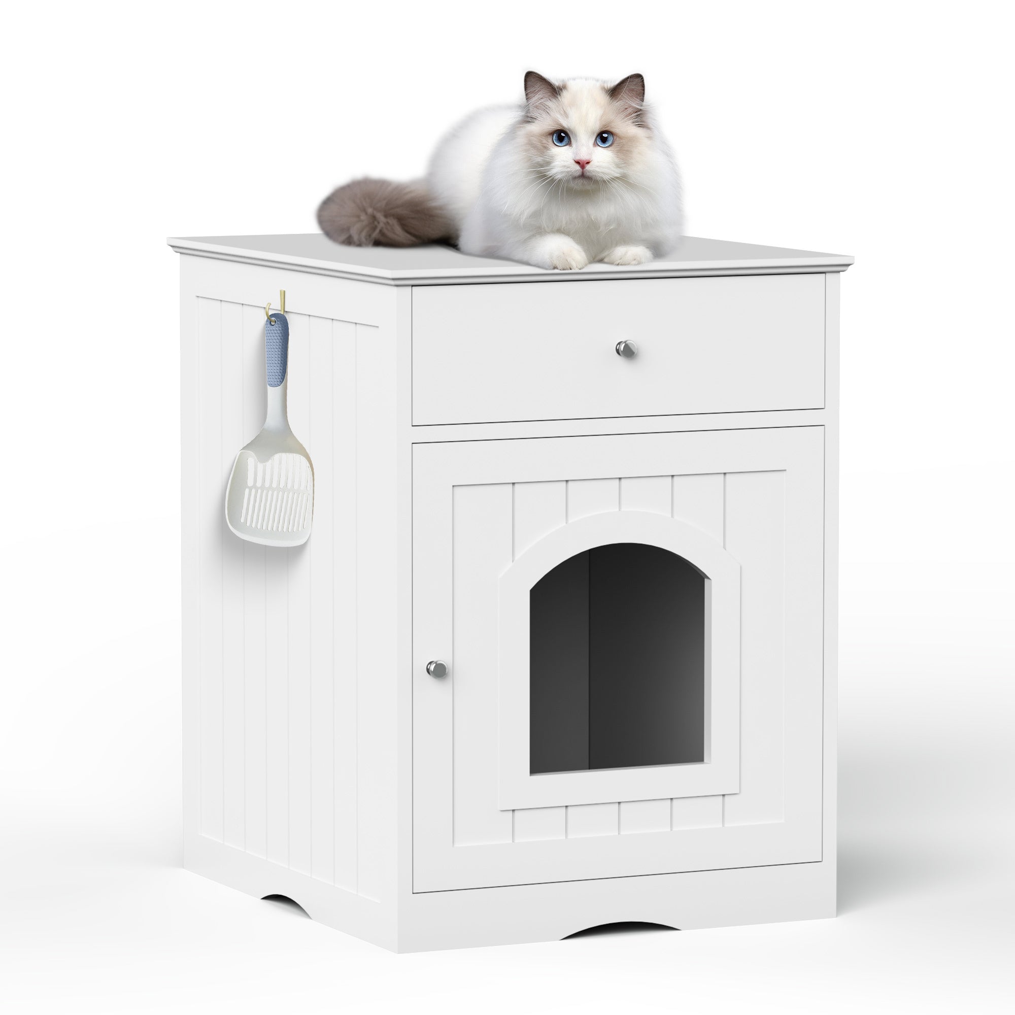 Wooden Pet Litter Box Furniture
