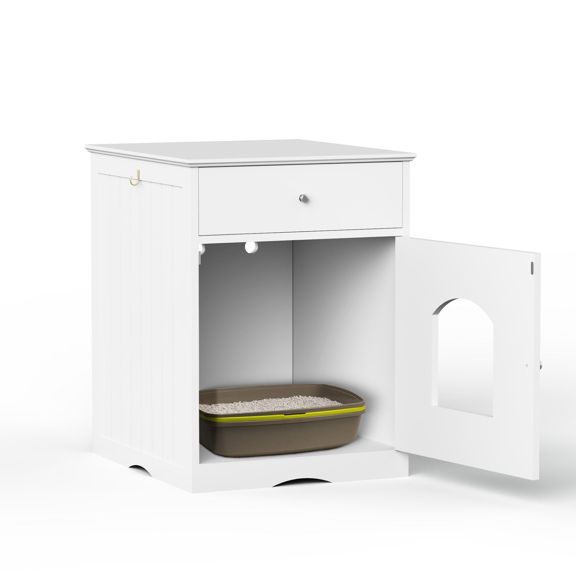 Wooden Pet Litter Box Furniture